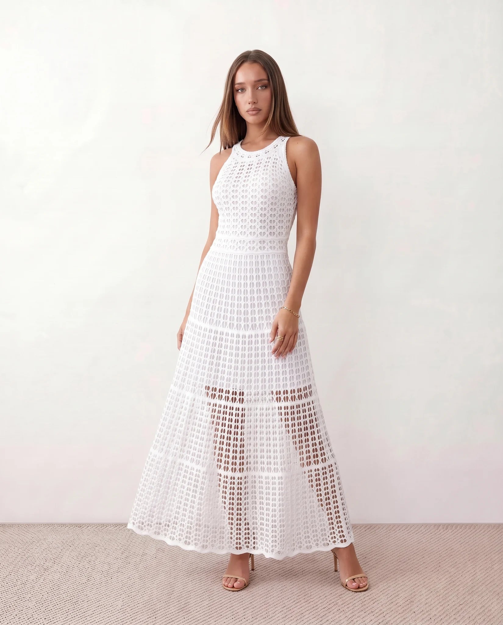 lauren sanchez wedding dress Lauren Sanchez 2025 White Lace Trumpet Wedding Dress, White / Dress+Veil