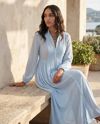 Raissa Button Front Maxi Dress